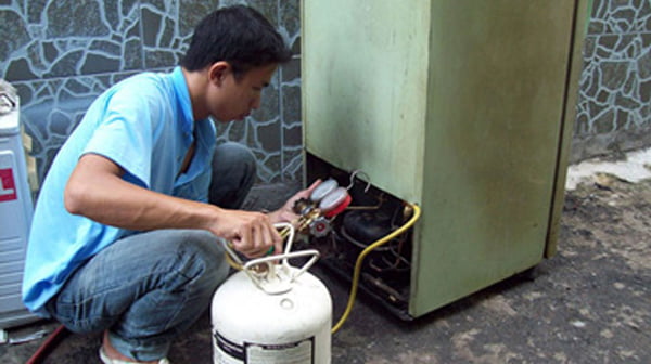 Dịch vụ nạp gas tủ lạnh tại Hà Nội