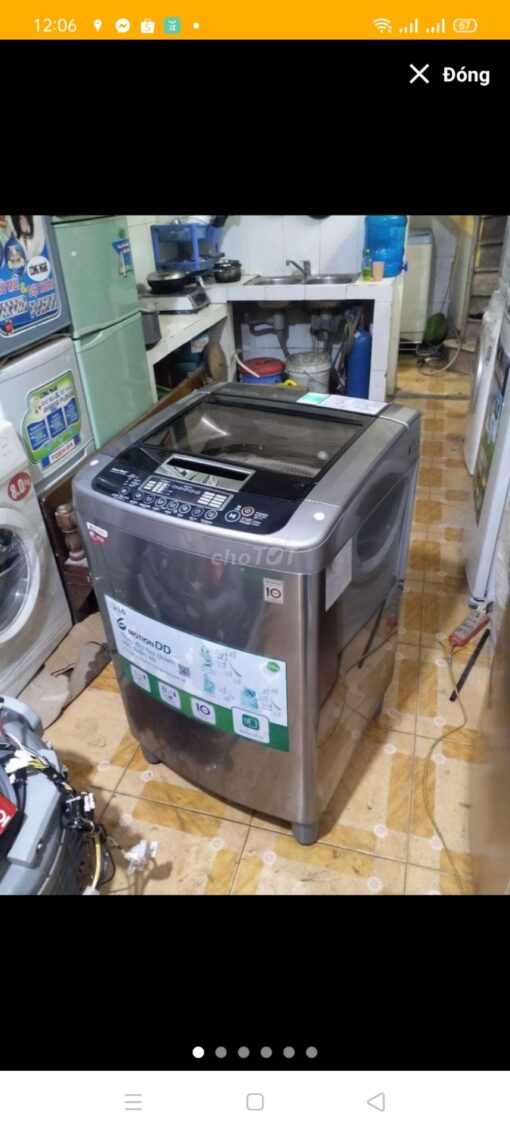 MÁY GIẶT LG 12kg inverter - Ảnh 2