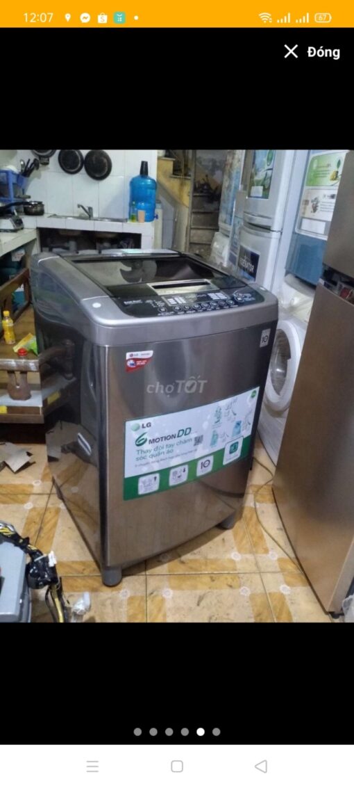 MÁY GIẶT LG 12kg inverter - Ảnh 4
