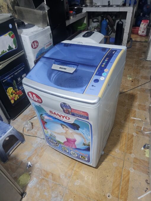 Máy Giặt Sanyo 8KG Lồng Nghiêng - Ảnh 2